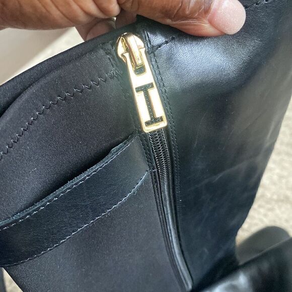 Issac Mizrahi Isamit Riding Boots 8 - Picture 6 of 10